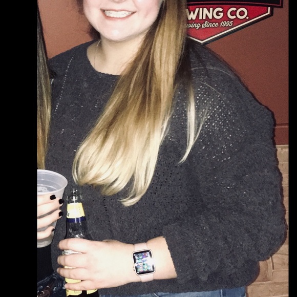 Woven Heart Knitted Sweater - Picture 5 of 6